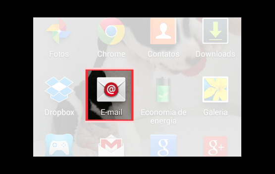 Configurar conta de email no Android